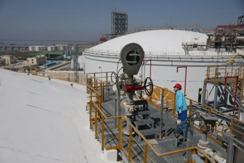 LNG 受入基地は 1,000 億立方メートルを超える天然ガスを海外に輸送しました